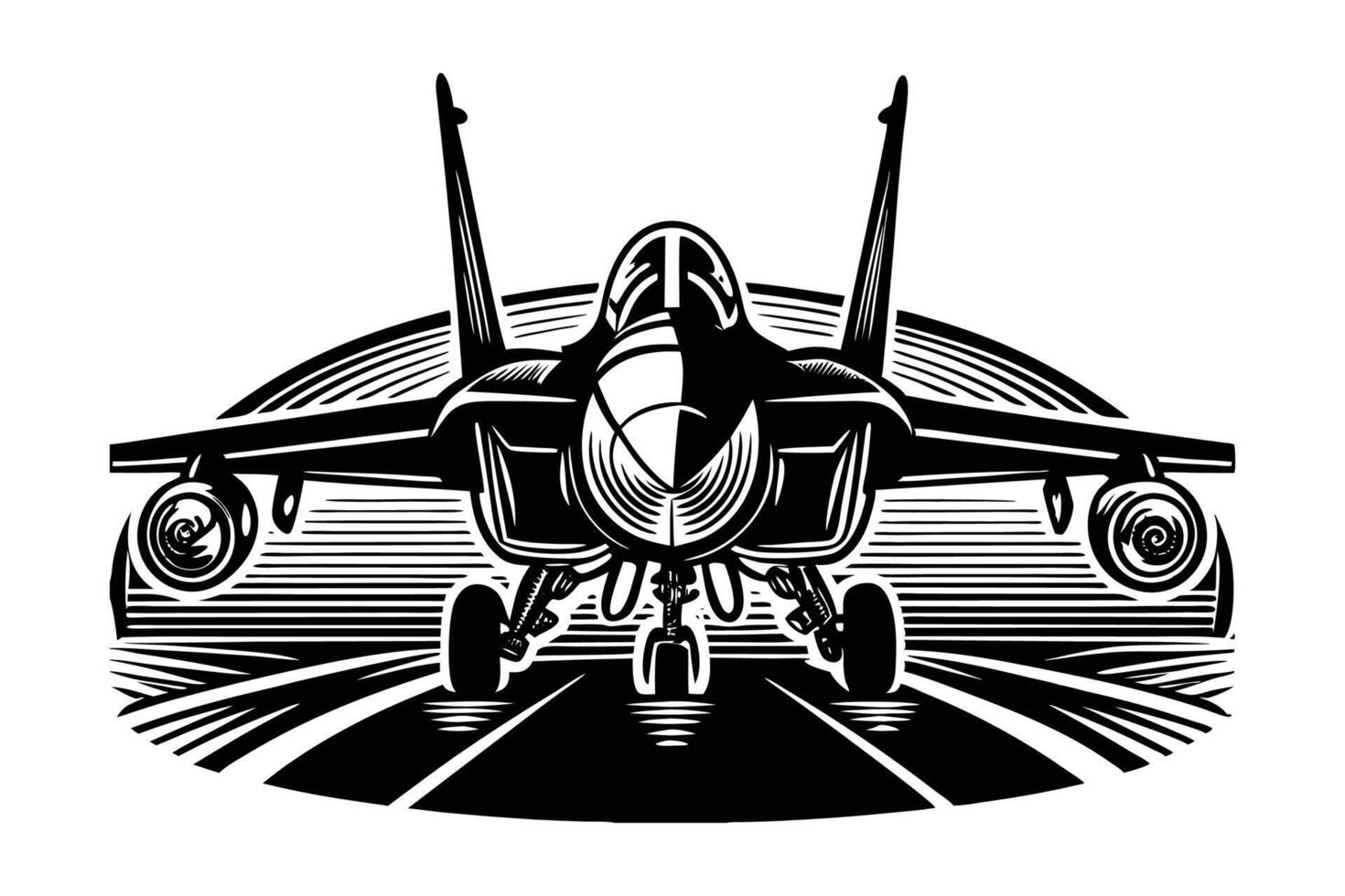 airplane design and idea vector