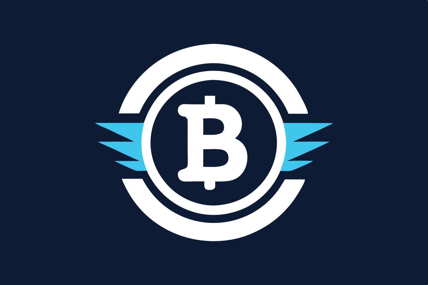 bitcoin design and idea vector
