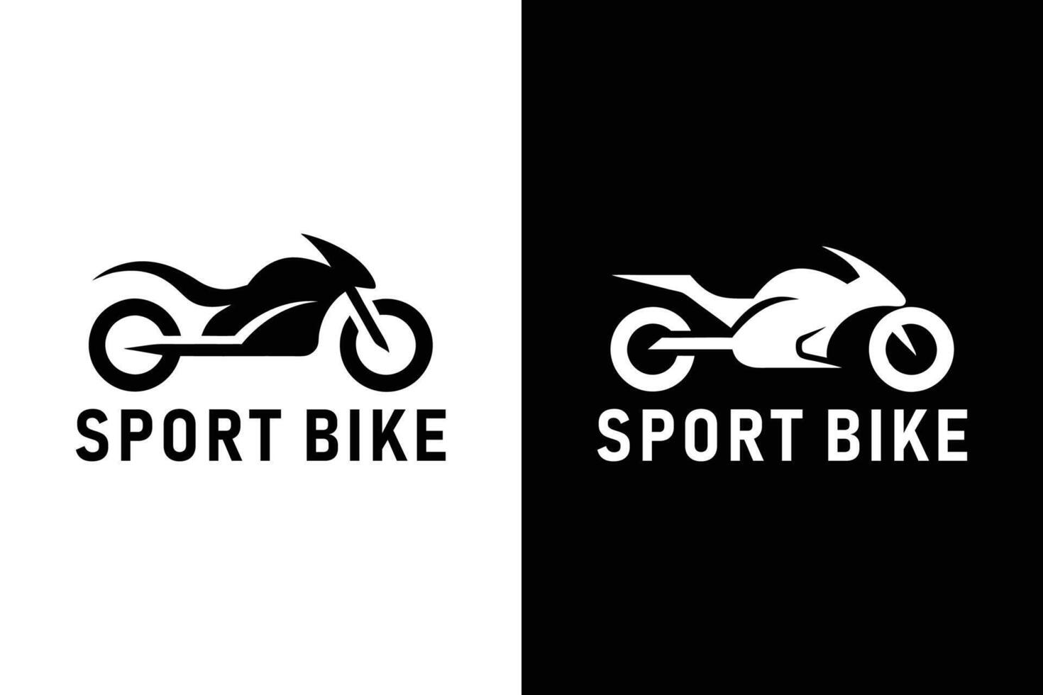 bike logo design and idea vector