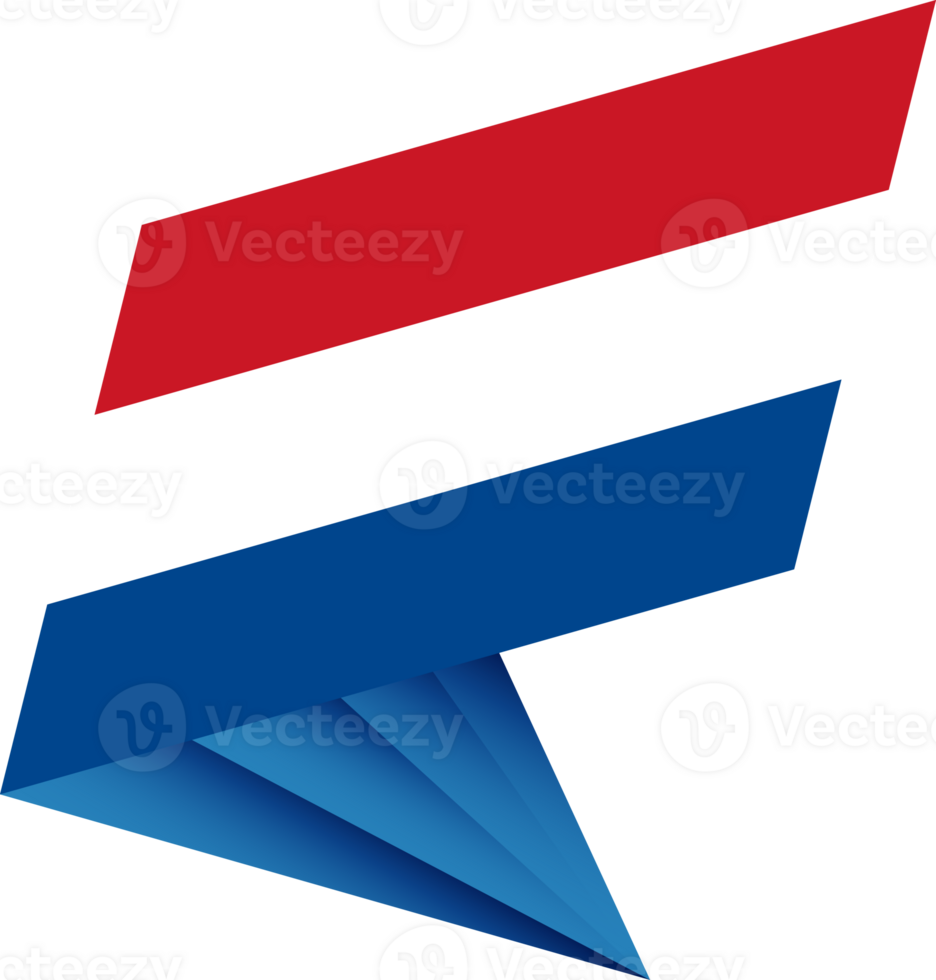 Flag of Netherlands, modern pin flag png