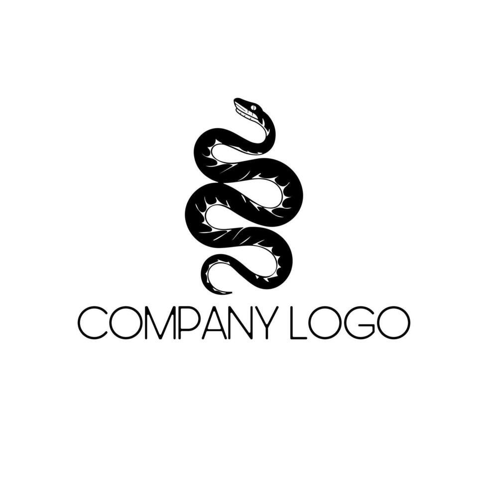 snake logo icon symbol vector