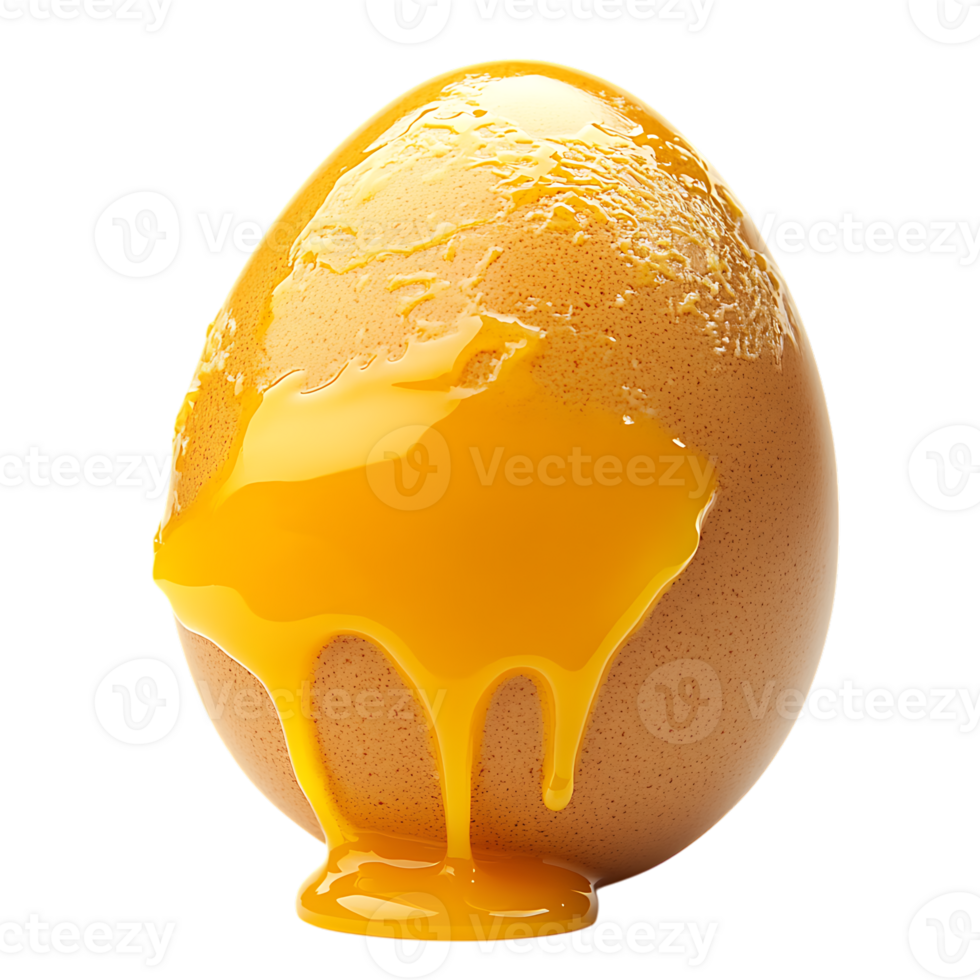 An egg with melted butter on it png