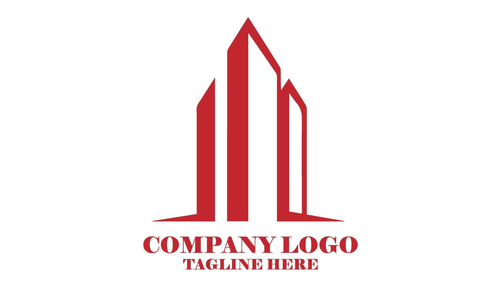 Luxury Property Investment Firm Logo for Exclusive Home and Commercial Projects vector