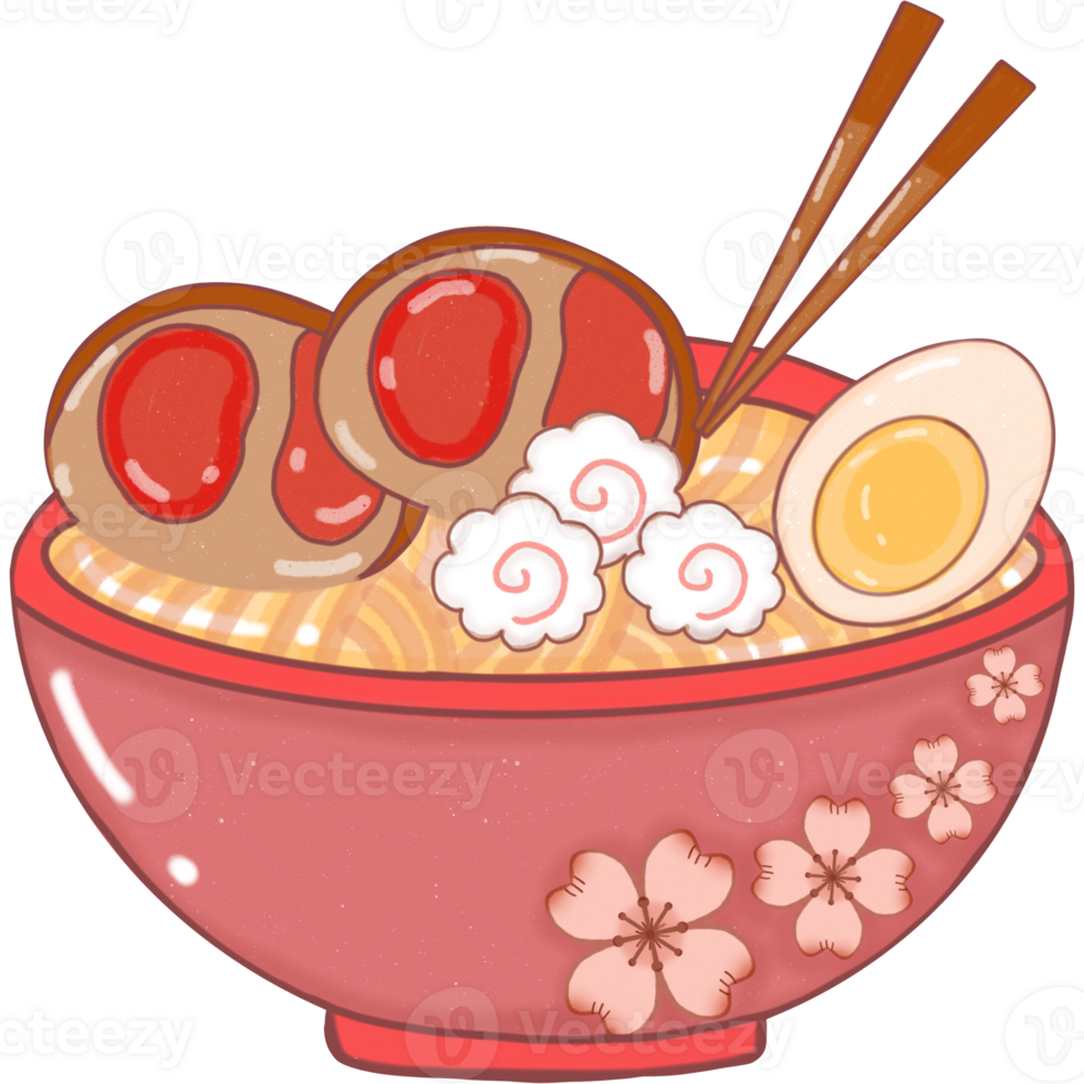 Japanese ramen noodle png