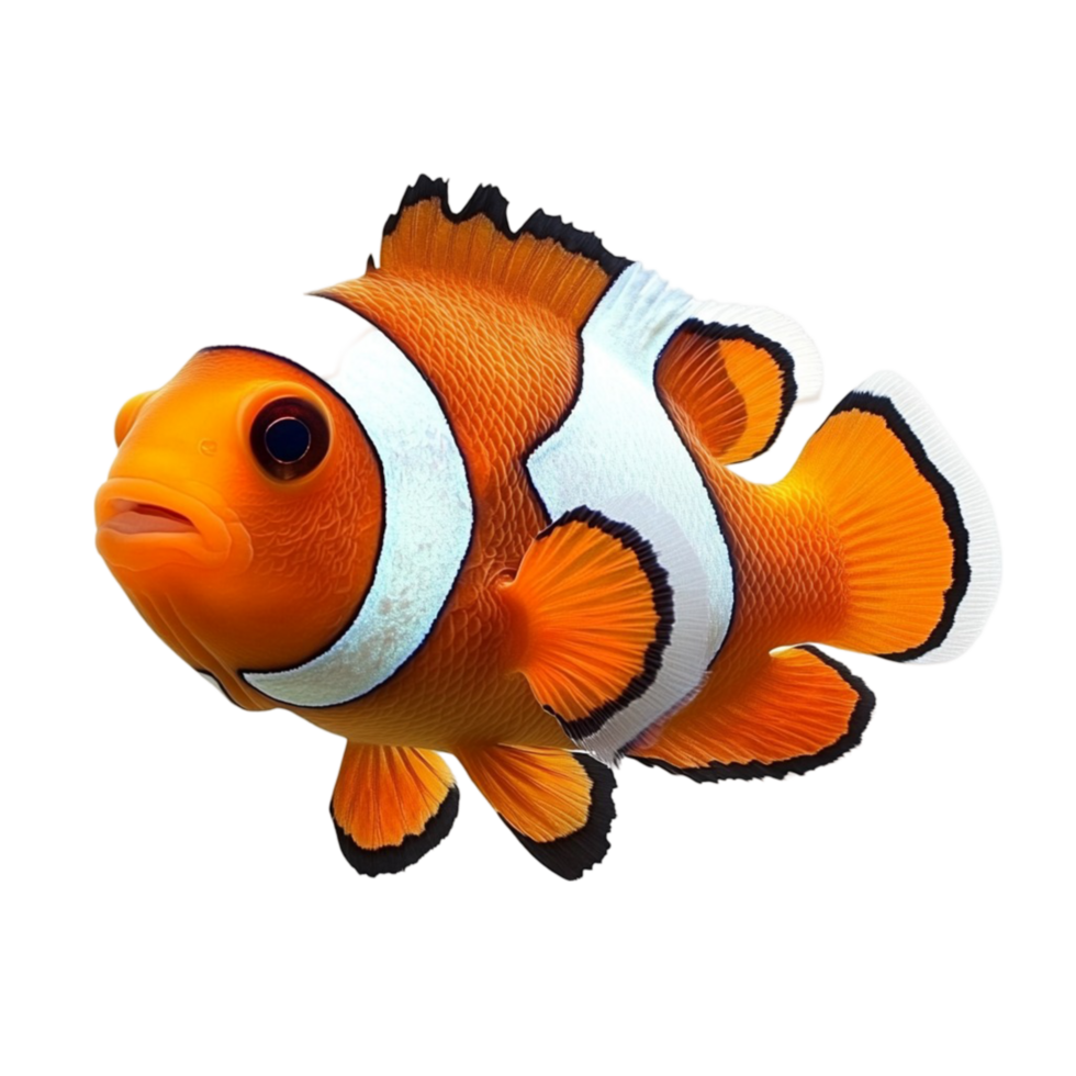 Clownfish pair on transparent background png