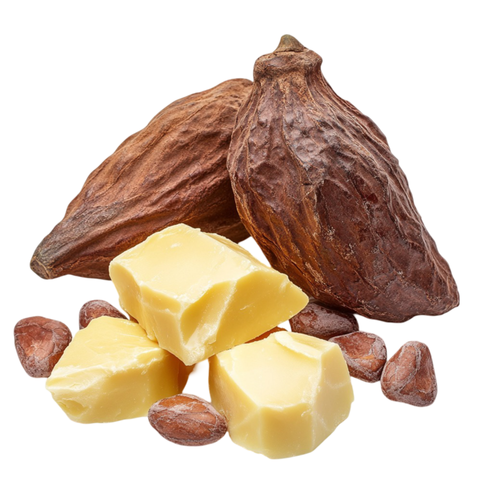 Cracked Coconut with Pieces on Transparent Background png