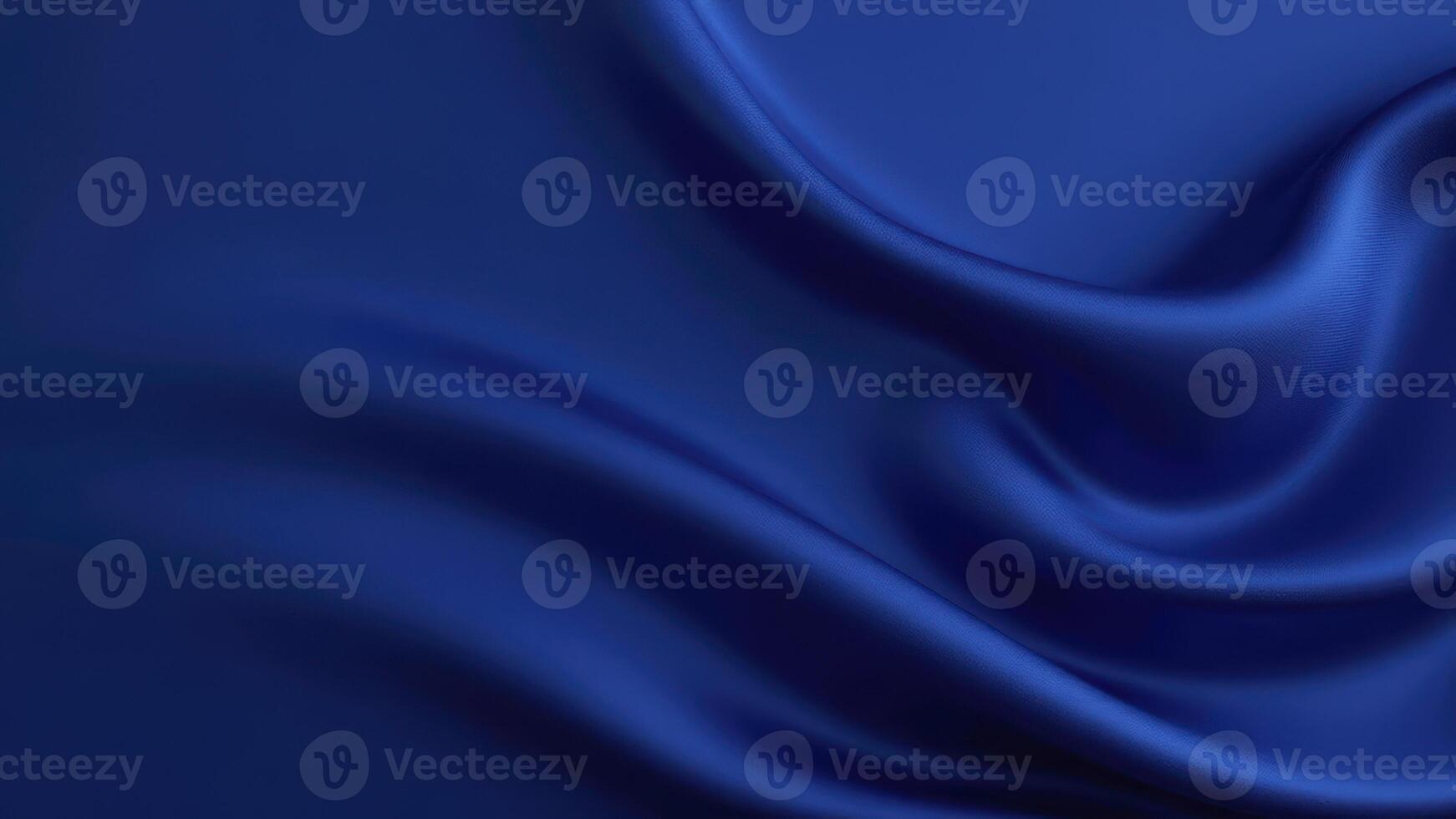 Smooth elegant blue satin fabric forming beautiful background. photo