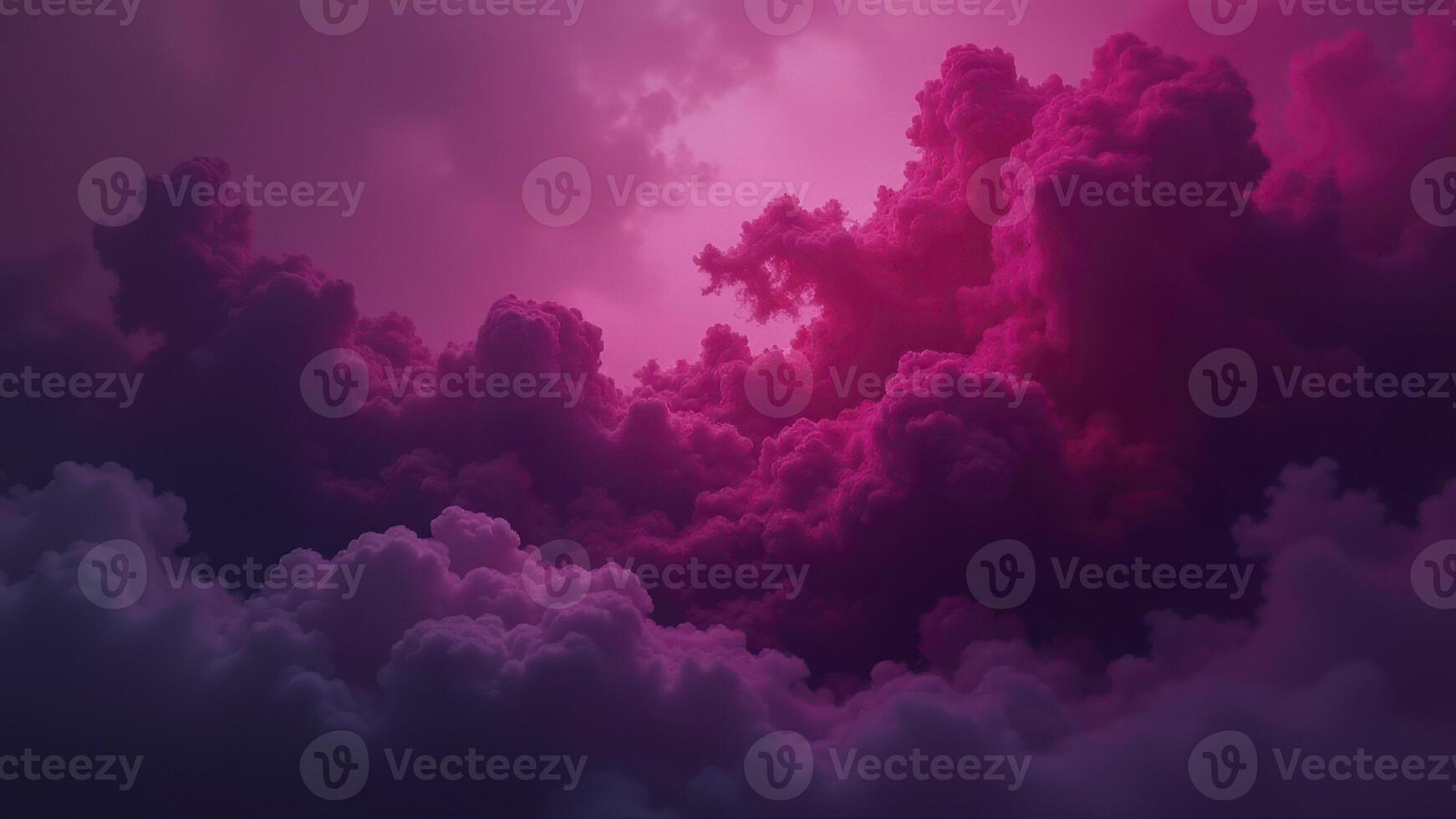 Pink and purple clouds creating a colorful sky photo