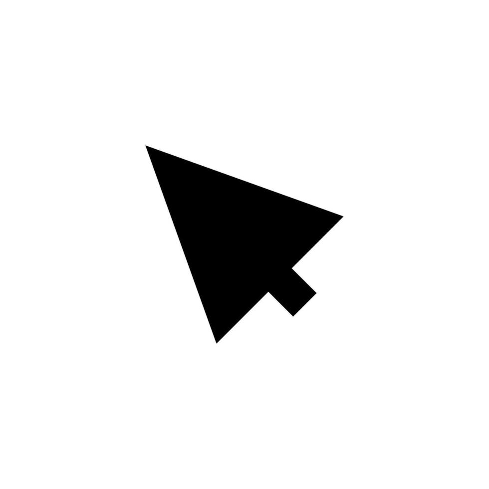arrow simple logo icon vector