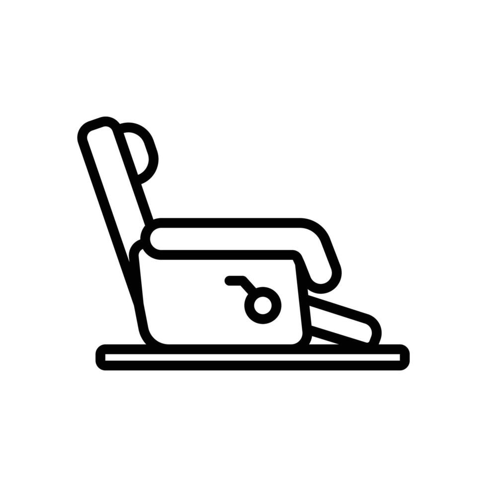 Stylish Home Recliner Chair vector