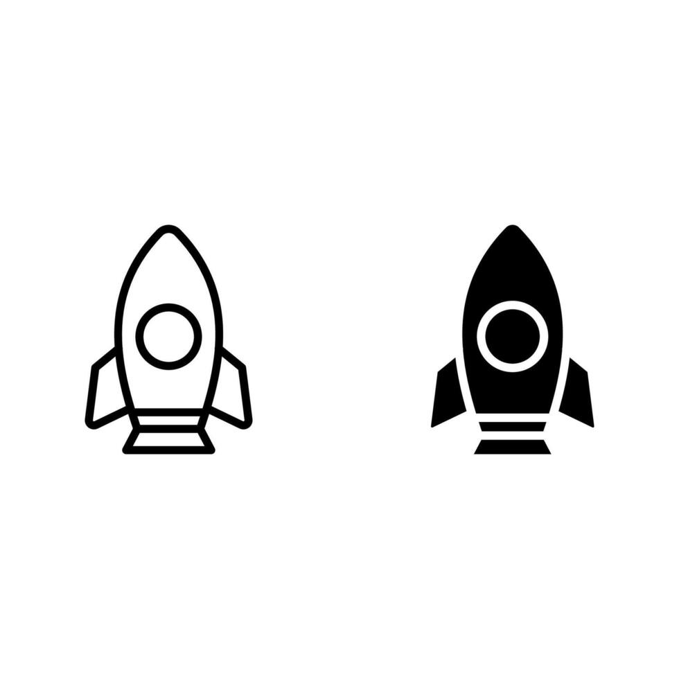 startup icon set. vector