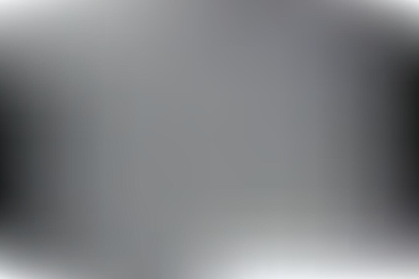 Blurred Monochrome Gradient Background Smooth Grey Abstract Texture vector