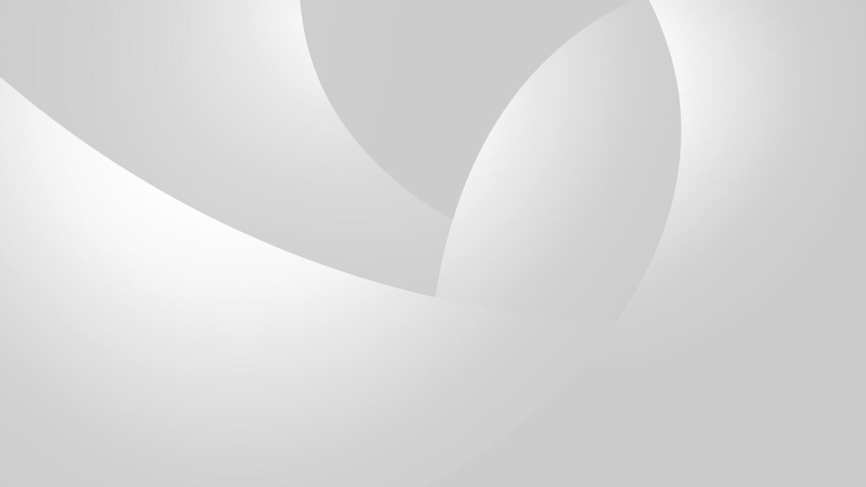 Abstract Gray Background with Overlapping Smooth Geometric Shapes and Contemporary Design vector