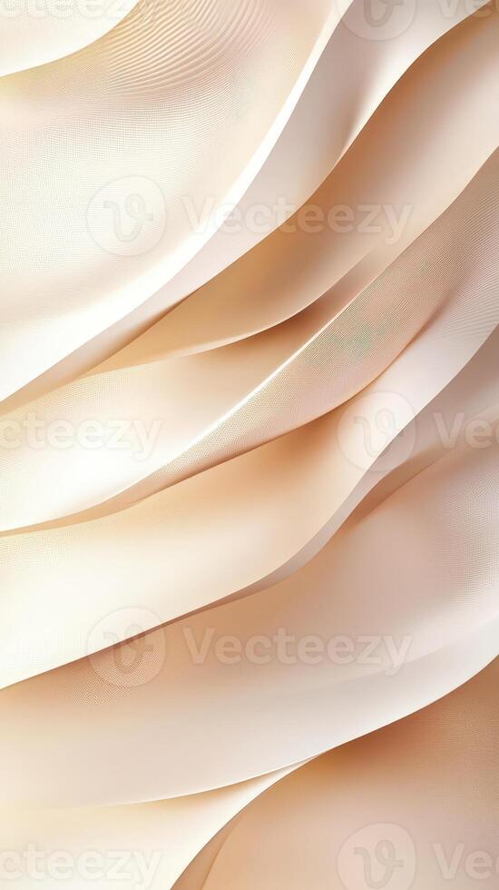 Beige abstract waves flowing captivating creating smooth lines and elegant curves that form a gracefully, design with modern appeal background photo