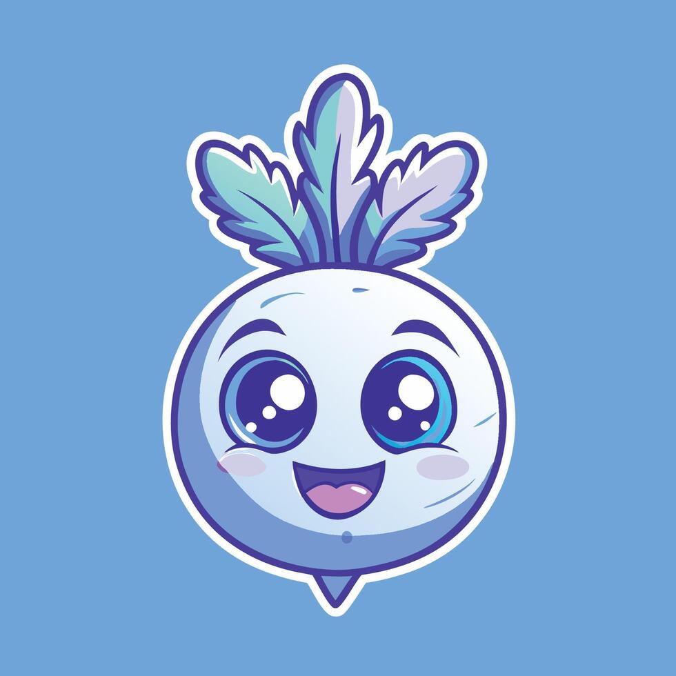 Adorable Beetroot Mascot with a Playful and Cheeky Personality vector