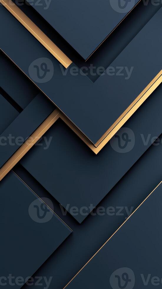 background 3d Abstract Geometric interlocking dark gray rhombuses and hexagons forming contemporary minimalist pattern design. Vertical format photo