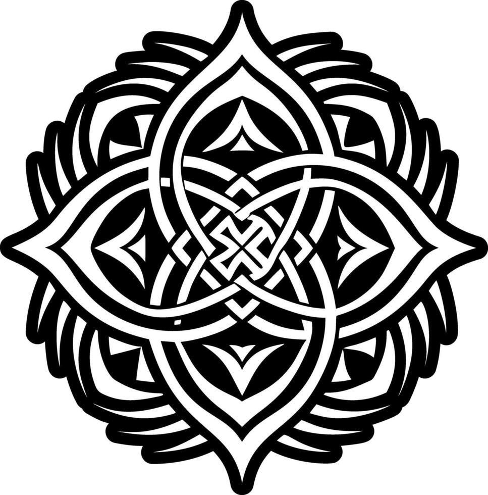 A glyph icon of aura symbol vector