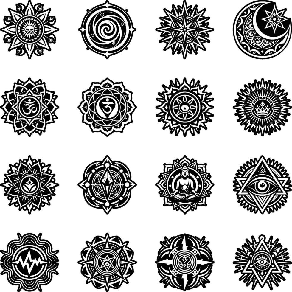 A solid style icon of altar sign vector