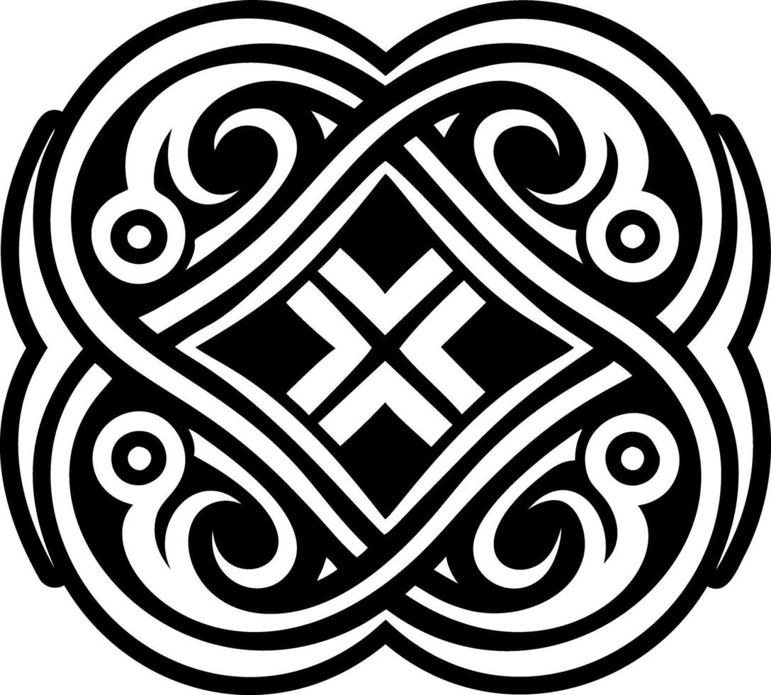 A filled style of infinity symbol vector