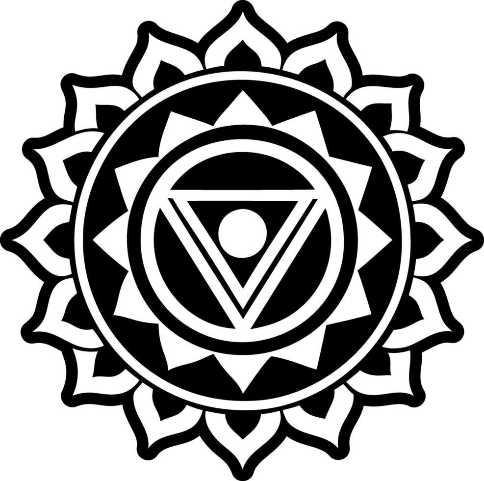 A solid style icon of healing symbol vector