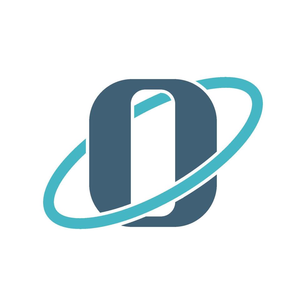 Ring Orbit Letter O Logo Template Illustration Design. EPS 10. vector