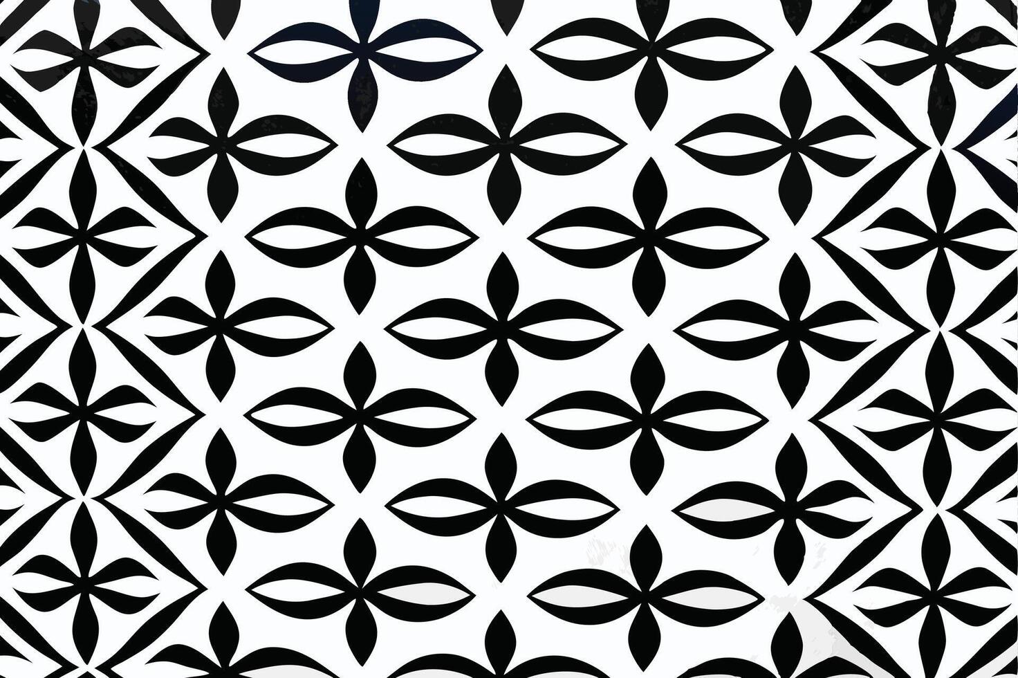 Geometric floral retro style pattern art. vector