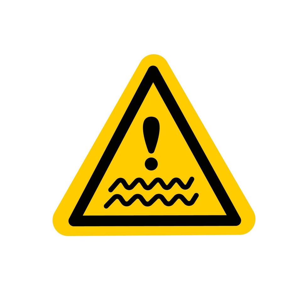 drowning river child concept vector