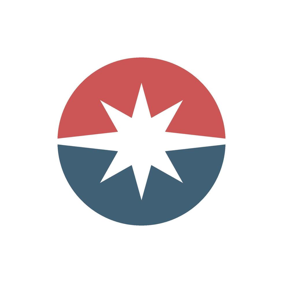 Star Spark Letter O Logo Template Illustration Design. EPS 10. vector