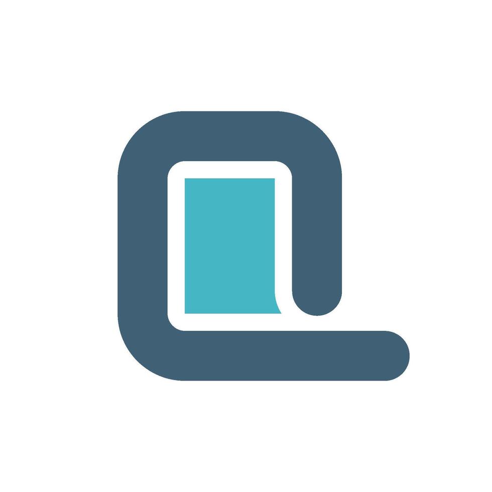 Square Rounded Letter Q Logo Template Illustration Design. EPS 10. vector