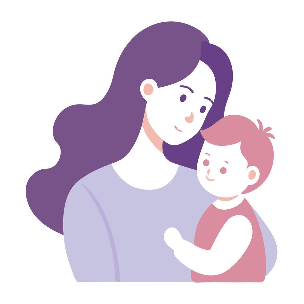 Mother and child, mother and child, mother and child, mother and child, mother and child vector