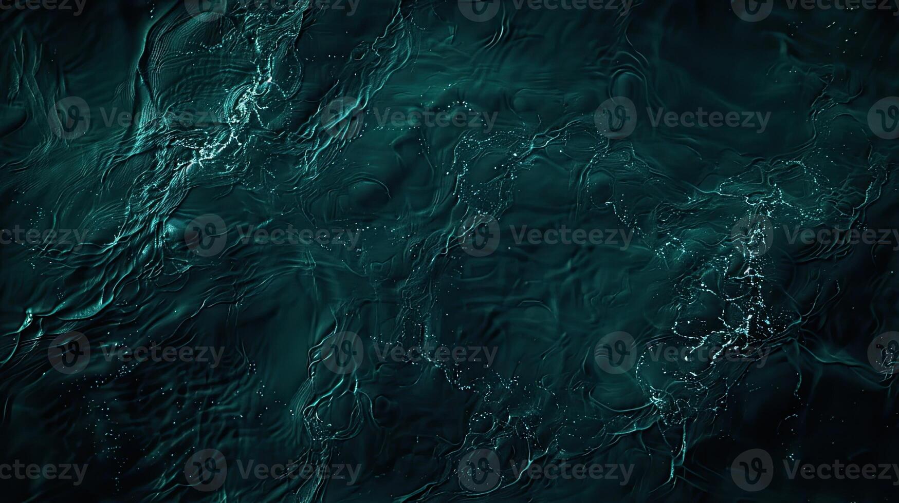 A dark blue ocean with waves and ripples photo