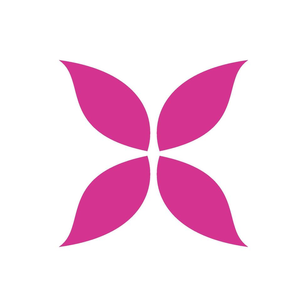 Butterfly Leaf Logo Template Illustration Design. EPS 10. vector