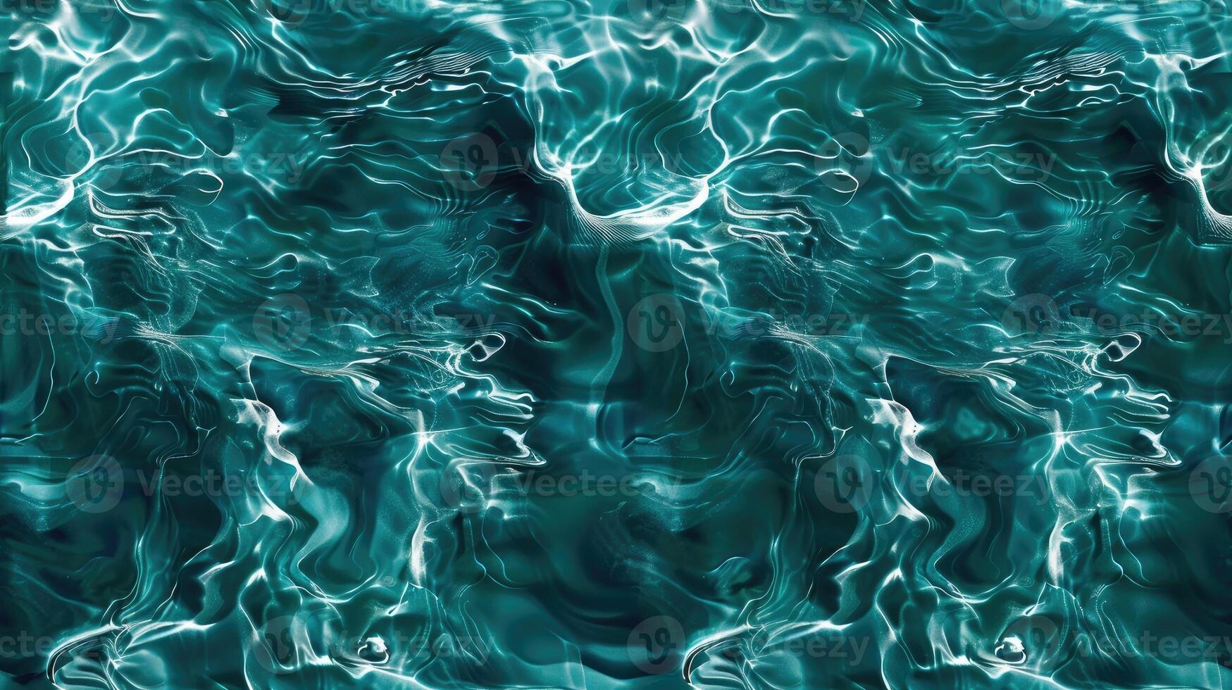A blue and white abstract pattern of waves photo