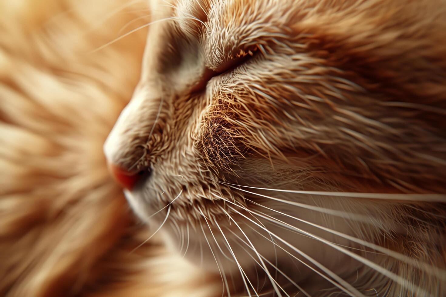 A close up of a cat's face photo