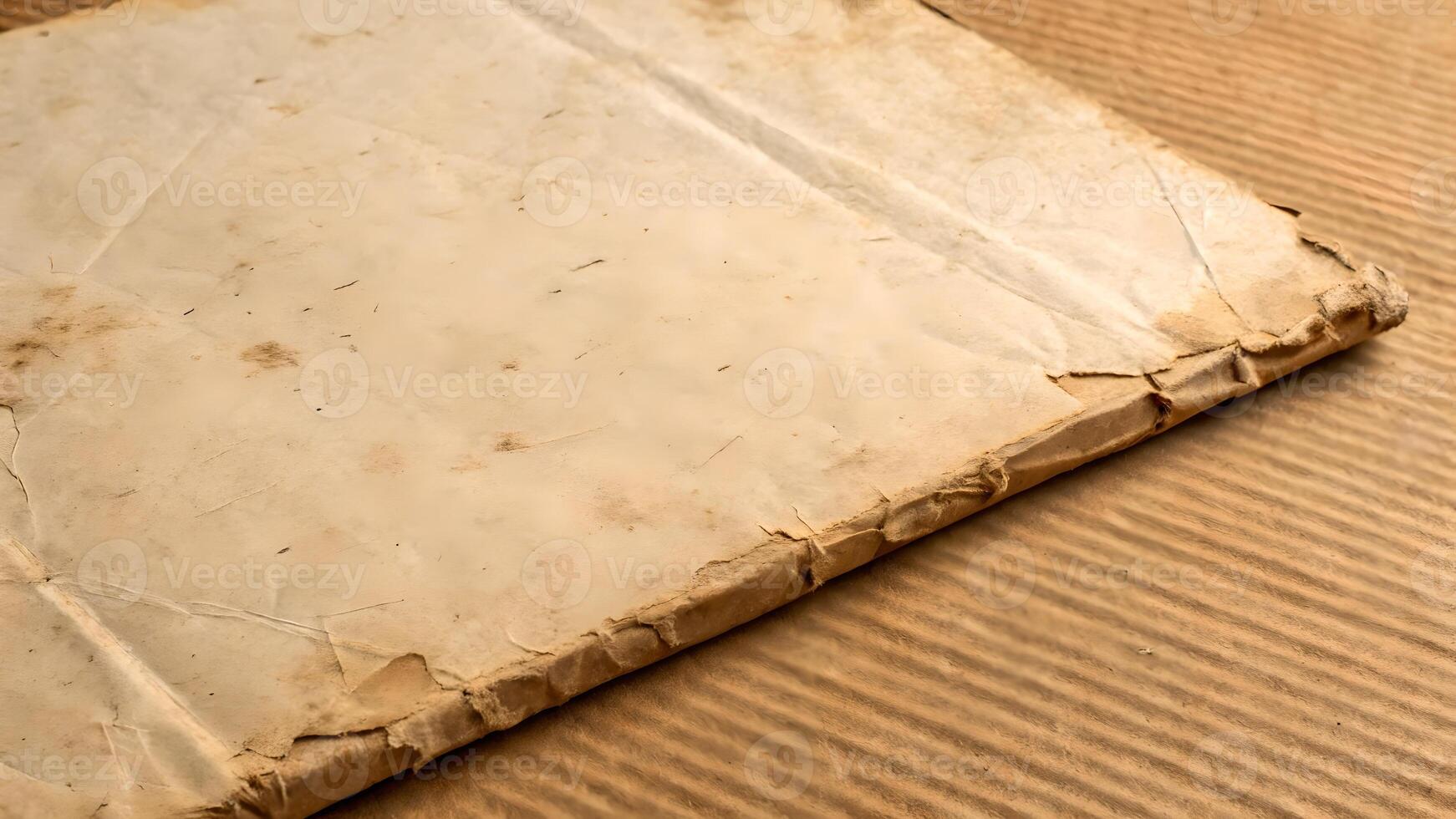 Crumpled brown paper texture for creative designs, perfect for artists and designers seeking vintage backgrounds with a rustic charm and unique character in their projects. photo