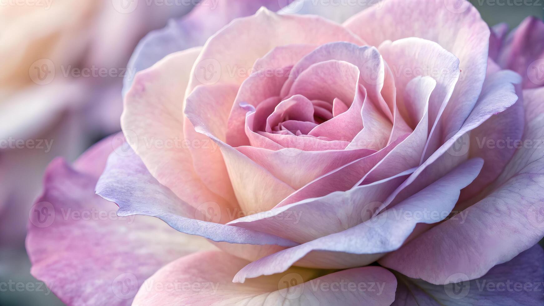 Delicate lavender rose in full bloom for romantic wedding invitations and floral designs, perfect for nature lovers seeking elegant flower photography photo