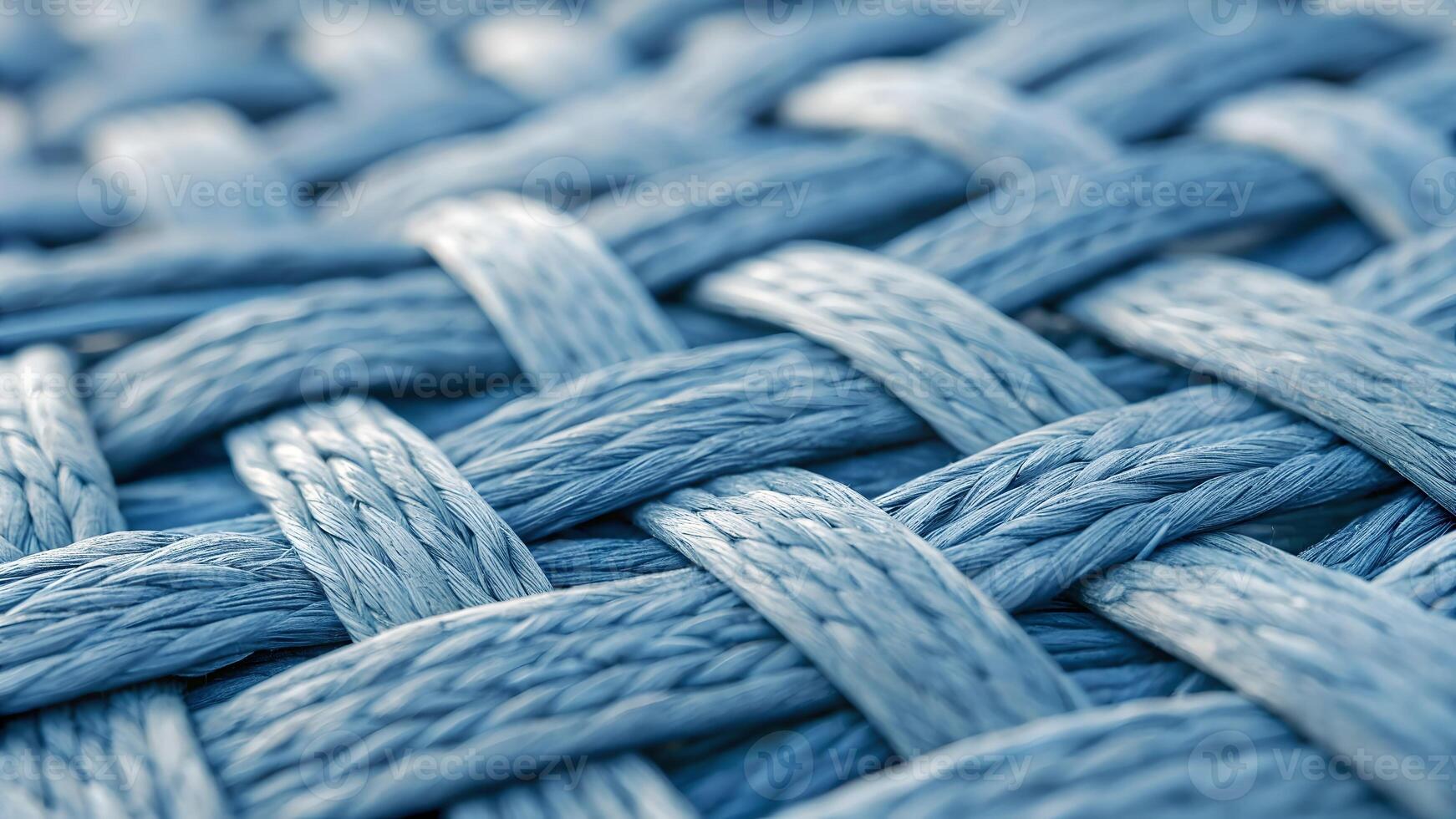 Blue Woven Fabric Close-Up Detailed Texture for Designers and Craft Enthusiasts Seeking High-Quality Textile Images photo