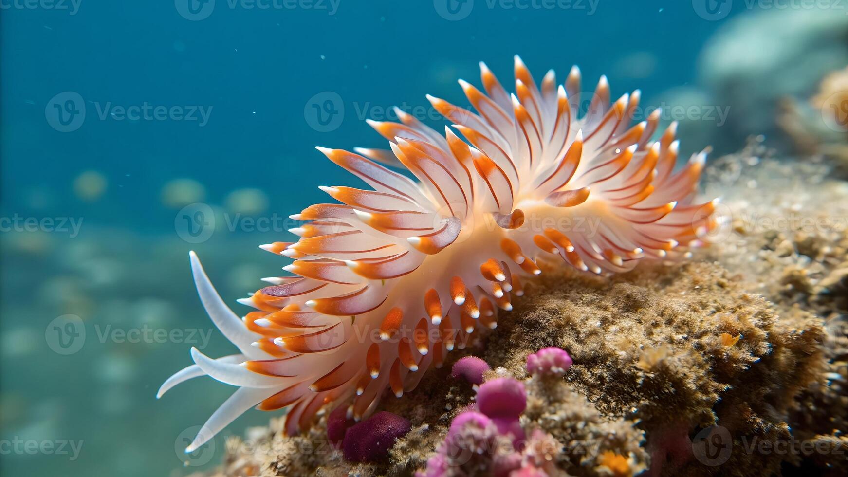 Nudibranch underwater vibrant colors marine life for nature enthusiasts and photographers exploring ocean biodiversity photo