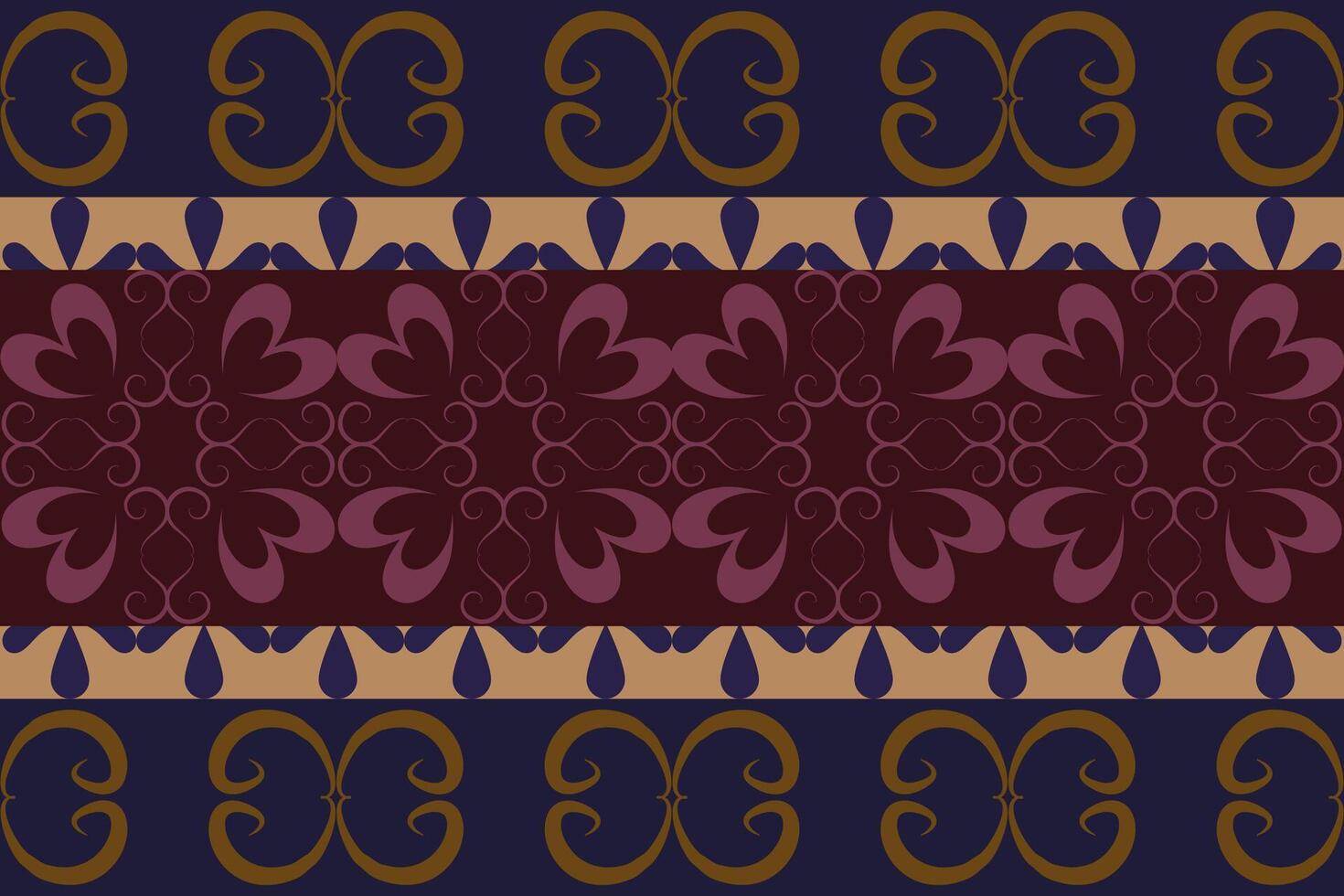 Geometric ethnic oriental pattern traditional Design vector