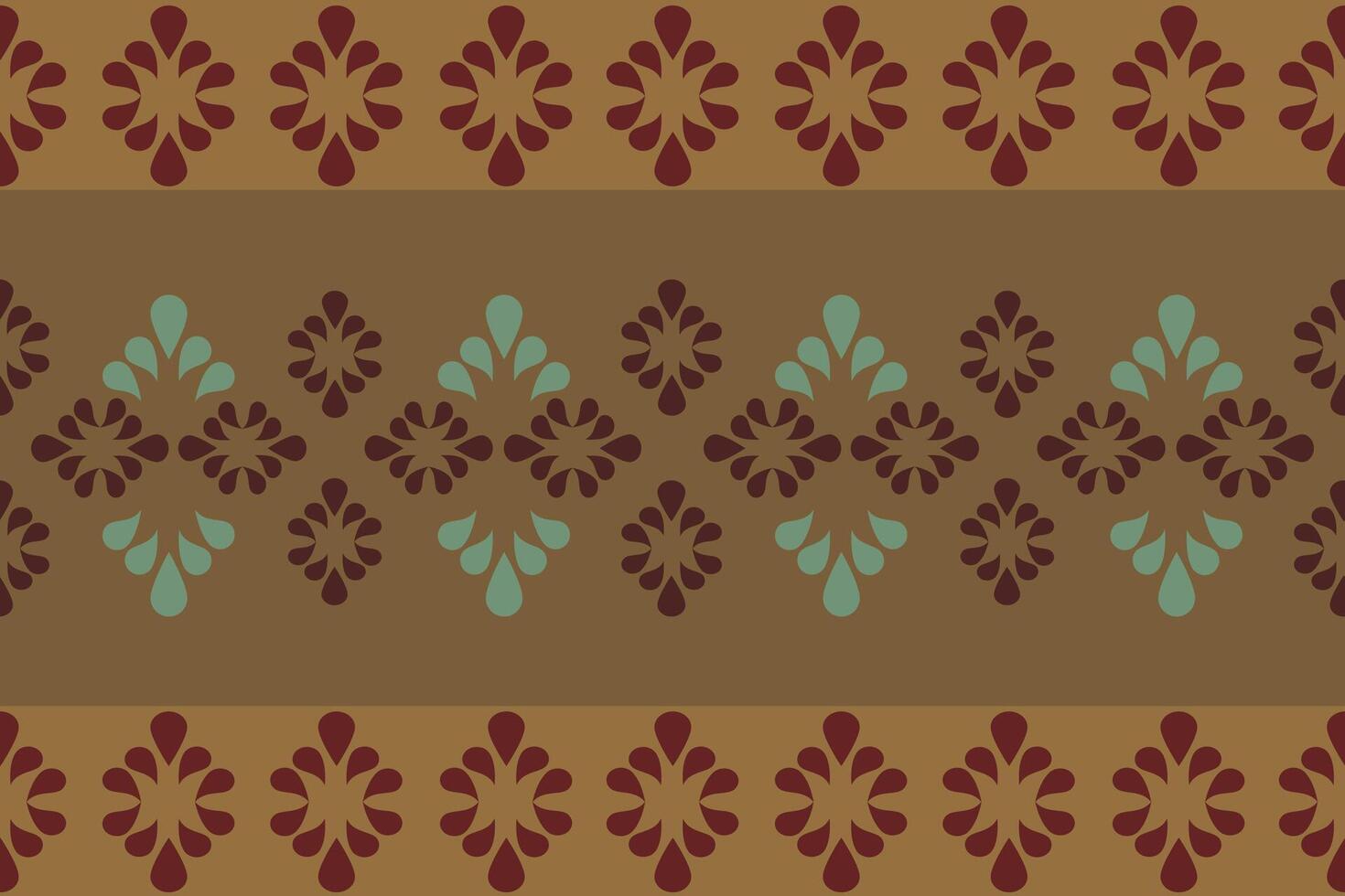 vintage background with floral ornament vector