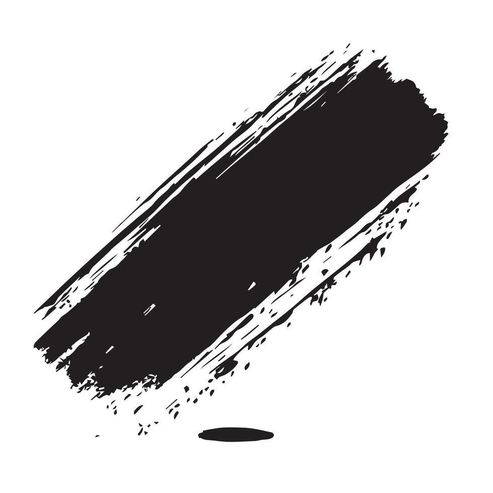 Scraped and Chipped Black Texture, vector