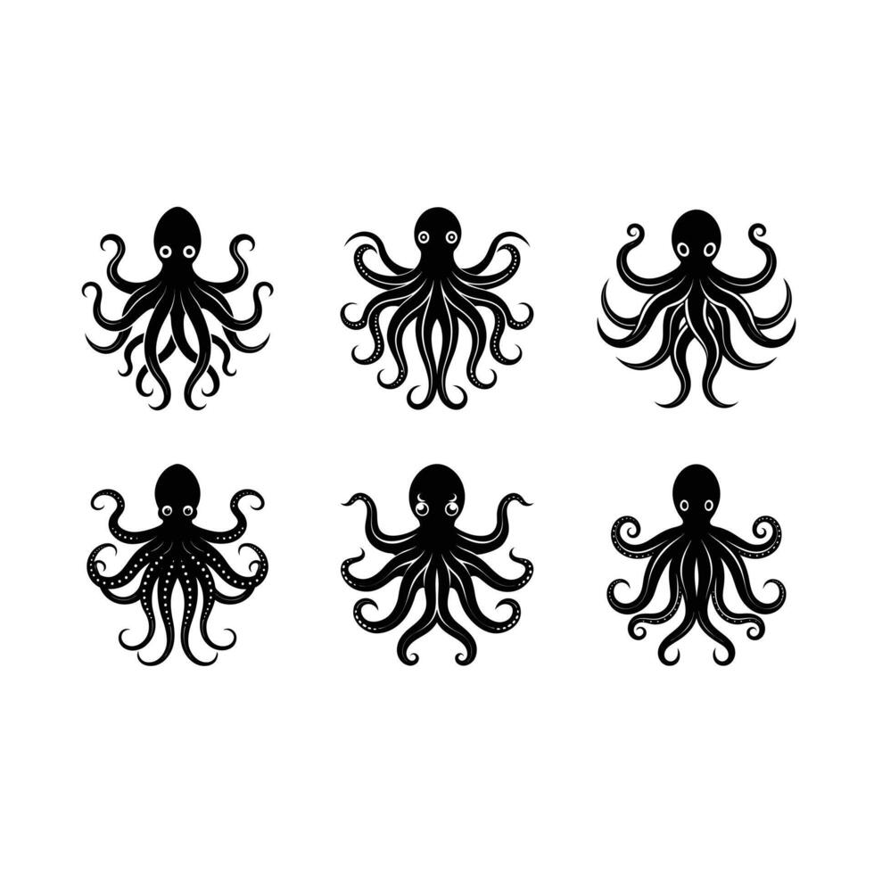 Octopus Icon High-Quality Octopus Graphic for Digital Use vector