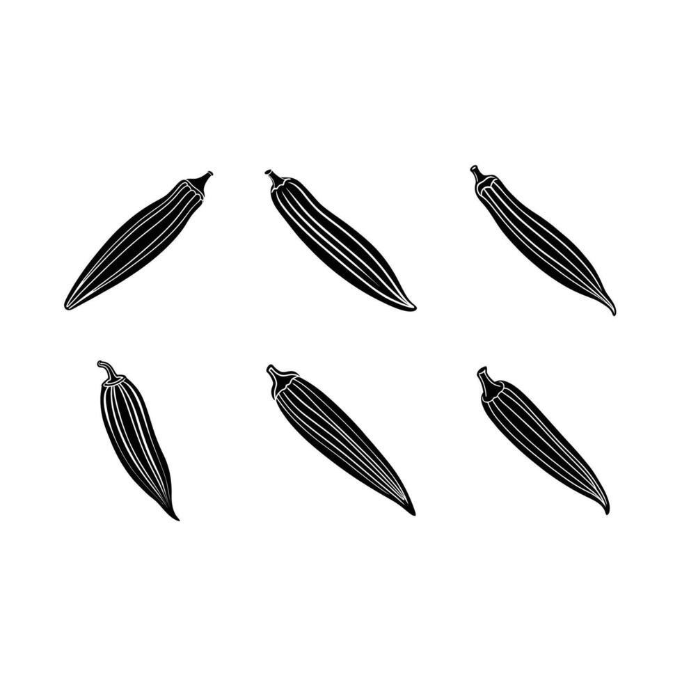 Okra Graphic Design File - High-Quality Illustration for Digital Projects vector