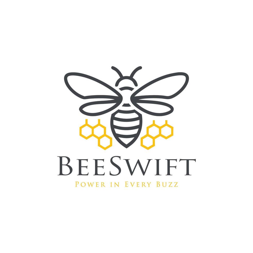 honeybee . bee icon vector