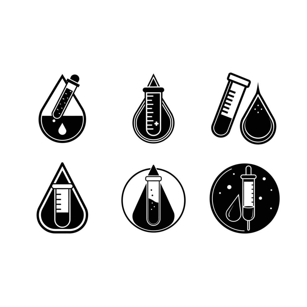 Blood Test Icon - vector