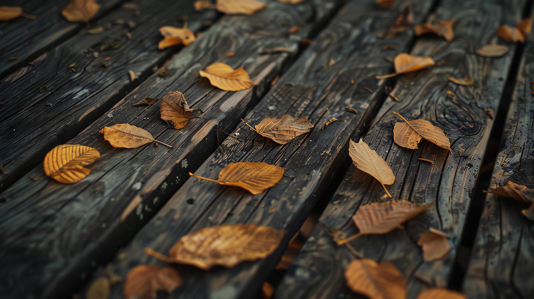 Rustic Golden Leaves Texture - Fall Season Digital Backdrop photo