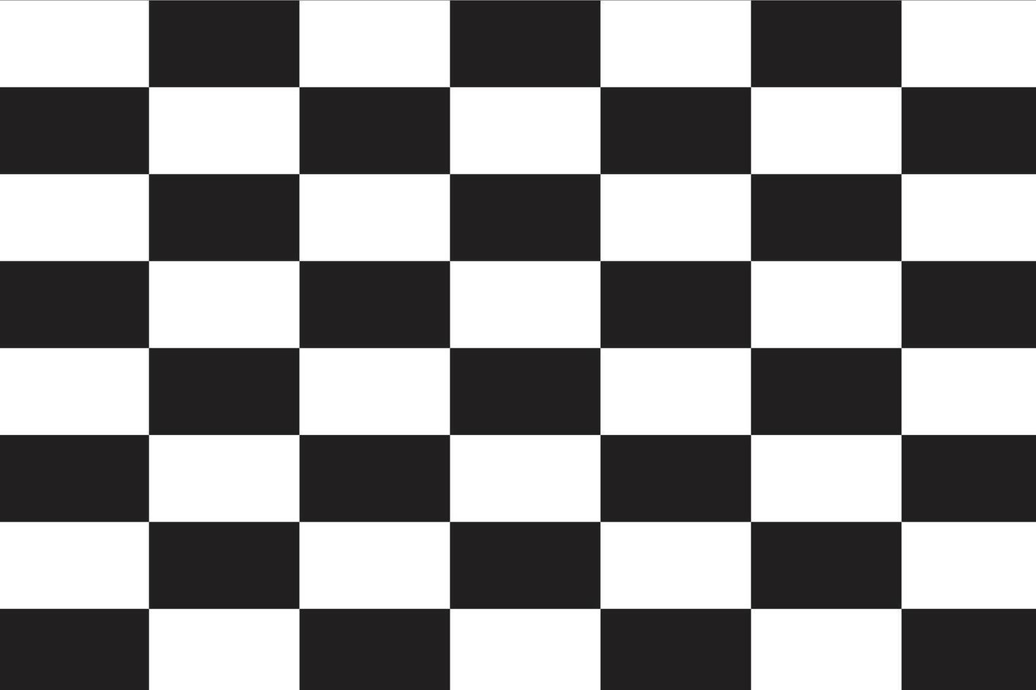 Black and white checkered pattern . Chess pattern . Black and white square background. isolated on white background. illustration vector