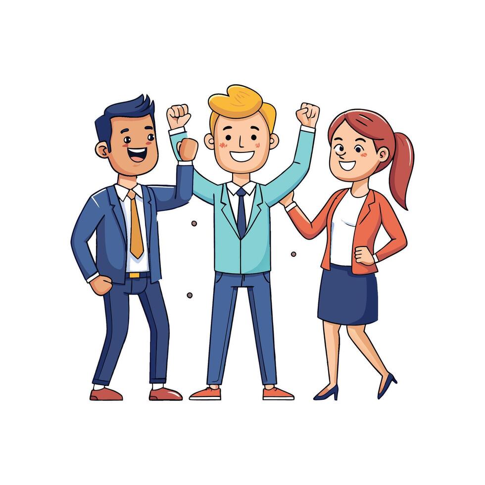 Fist Bumps Representing Teamwork and Unity vector