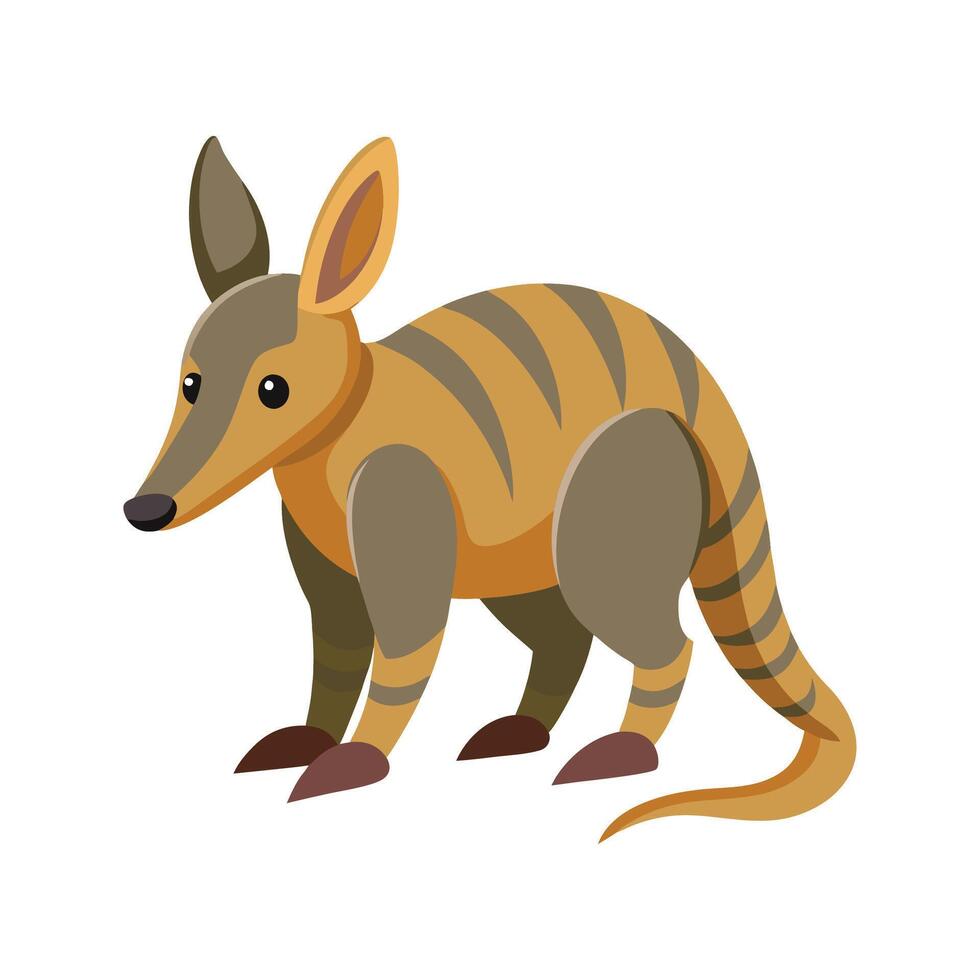 Unique Aardvark Design Illustration vector