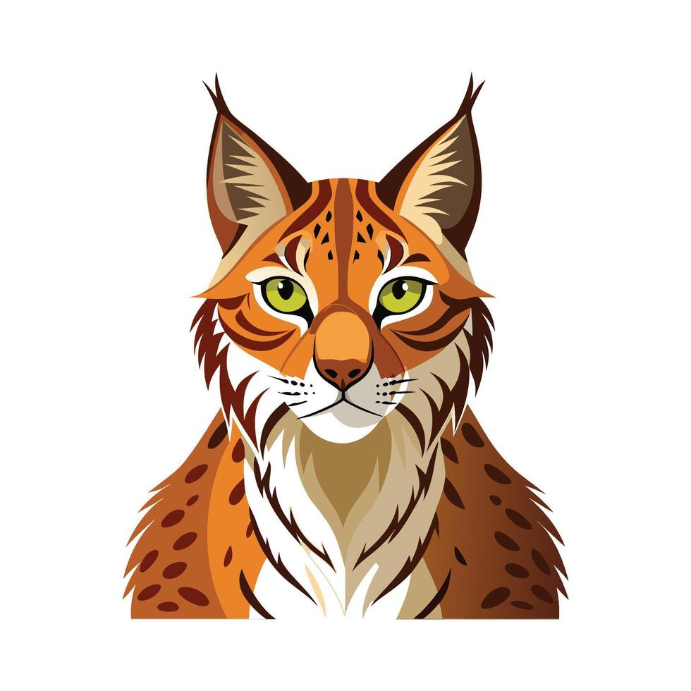 Charming Bobcat Art for Creatives vector